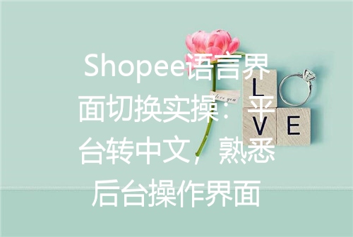 Shopee语言界面切换实操：平台转中文，熟悉后台操作界面