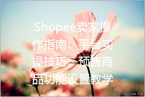 Shopee卖家操作指南：平台实操技巧，预售商品功能设置教学
