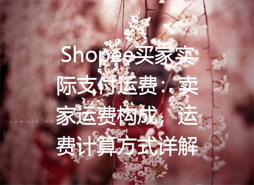 Shopee买家实际支付运费：卖家运费构成，运费计算方式详解