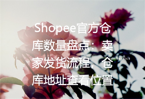 Shopee官方仓库数量盘点：卖家发货流程，仓库地址查看位置