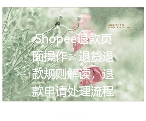 Shopee退款页面操作：退货退款规则解读，退款申请处理流程