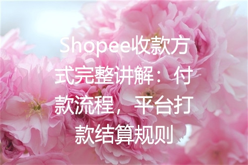 Shopee收款方式完整讲解：付款流程，平台打款结算规则