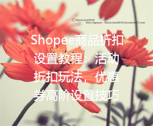 Shopee商品折扣设置教程：活动折扣玩法，优惠券高阶设置技巧
