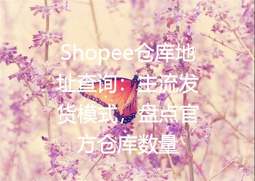 Shopee仓库地址查询：主流发货模式，盘点官方仓库数量
