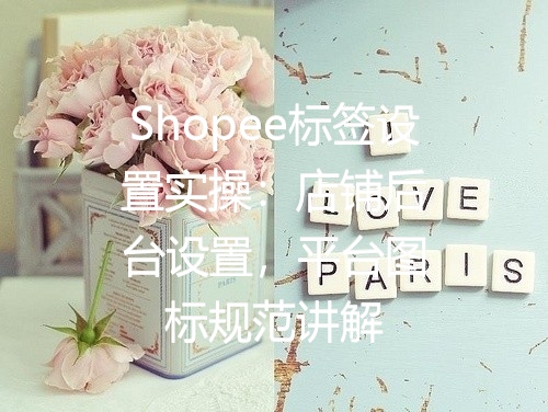 Shopee标签设置实操：店铺后台设置，平台图标规范讲解