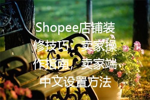 Shopee店铺装修技巧：卖家操作指南，卖家端中文设置方法