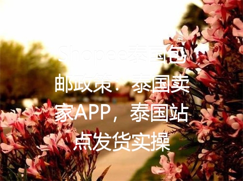 Shopee泰国包邮政策：泰国卖家APP，泰国站点发货实操