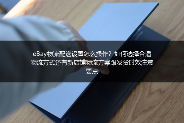 eBay物流配送设置怎么操作？如何选择合适物流方式还有新店铺物流方案跟发货时效注意要点
