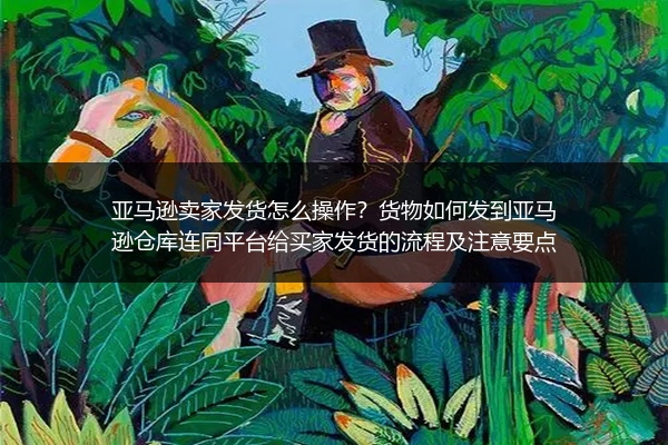 亚马逊卖家发货怎么操作？货物如何发到亚马逊仓库连同平台给买家发货的流程及注意要点