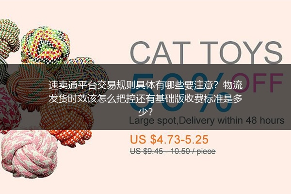 速卖通平台交易规则具体有哪些要注意？物流发货时效该怎么把控还有基础版收费标准是多少？