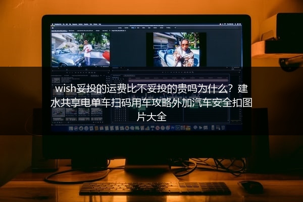 wish妥投的运费比不妥投的贵吗为什么？建水共享电单车扫码用车攻略外加汽车安全扣图片大全