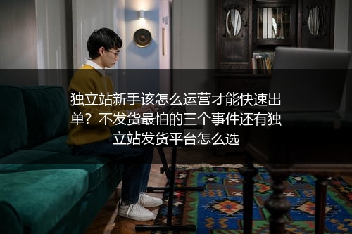 独立站新手该怎么运营才能快速出单？不发货最怕的三个事件还有独立站发货平台怎么选