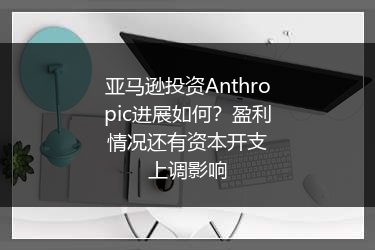 亚马逊投资Anthropic进展如何？盈利情况还有资本开支上调影响