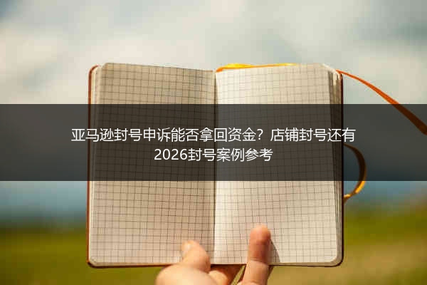 亚马逊封号申诉能否拿回资金？店铺封号还有2026封号案例参考